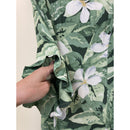 Green Tiare Rayon Long Dress 2701-9