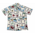 Hawaiian Scenery Reverse Side Cotton Shirt - Muumuu Outlet