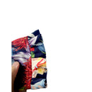 Ohia Lehua Hawaiian Flower Navy Traditional Muumuu - Plus Size Dress 464-3