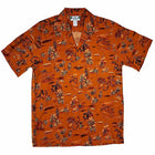 Old Vintage Style Hawaiian Print Shirt