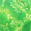 Tiare Flower Green Lightweight Fabric - Muumuu Outlet