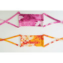 Shopping Bag, Mitten, Mask Set | Pink Tiare - Muumuu Outlet