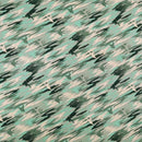 Camouflage Surfer Fabric | Green/Blue/Turquoise - Muumuu Outlet