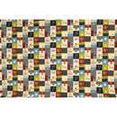 Sushi and Cat Print Fabric | Navy - Muumuu Outlet