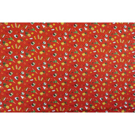 Hawaiian Food Print Paradise| Coconut, Musubi, Katsu, Laulau - Muumuu Outlet