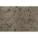 Fish Hook Hawaiian Shirt Fabric | Blue/Grey/Orange - Muumuu Outlet