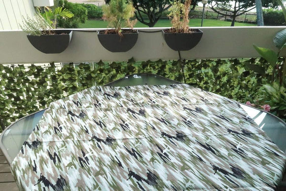 Blue Fabric Gift Wrap Furoshiki | Eco Wrapping Cloth LARGE - Muumuu Outlet