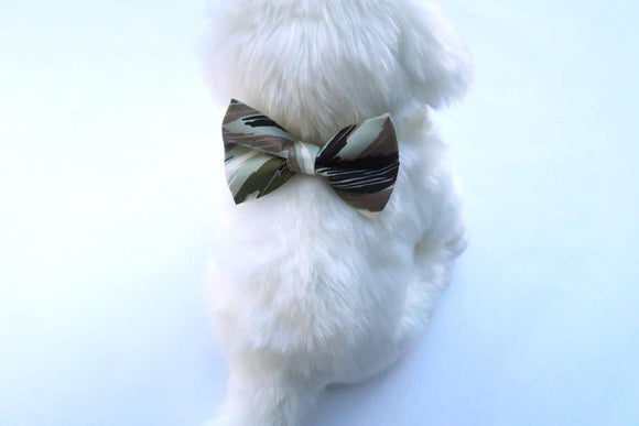 Blue Dog's Collar Bow Tie - Muumuu Outlet