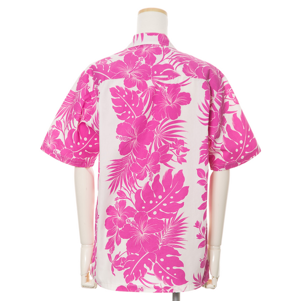 Pink Hibiscus Hawaiian Shirt | Pink - Muumuu Outlet