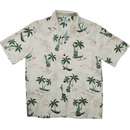 Pineapple Vintage Inspired Rayon Hawaiian Shirt | White - Muumuu Outlet