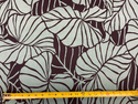 Hawaiian Leaf Knit Jersey Fabric | Greyish Green - Muumuu Outlet