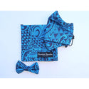 Blue Hawaiian Fabric Face Mask - Muumuu Outlet