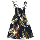 Tube Top Pull-on Styling Girl's Hawaiian Dress-3
