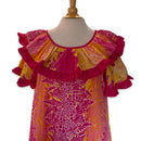 Tropical Lei Flowers Ombre Muumuu Pink