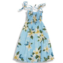 Tube Top Pull-on Styling Girl's Hawaiian Dress-5