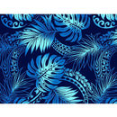 オンブルポリネシアントライバルタパプリントコットン-ブラウン/レッド/ブルー-C226BRB-2