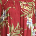 Red Muumuu for Fun Summer Party | Orchid
