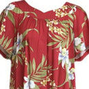 Red Muumuu for Fun Summer Party | Orchid-3
