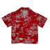 Vintage Boy's Hawaiian Shirt Red