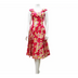 Plumeria Shower Cotton Sun Dress | Blue, Pink - Muumuu Outlet