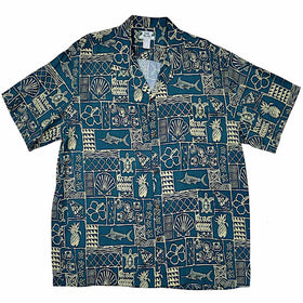  Vintage Style Hawaiian Shirt 