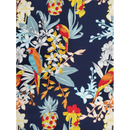 Parrots Vintage Inspired Hawaiian Aloha Shirt | Navy - Muumuu Outlet