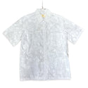 White Hawaiian Shirts | Hibiscus