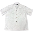 White Hawaiian Shirts | Plumeria Flower